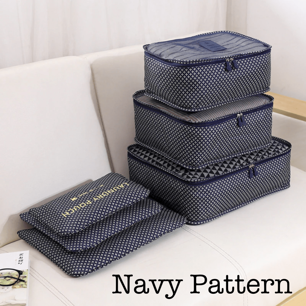6 Piece Travel Organizer.